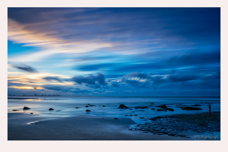 Zonsondergang strand 's-Gravenzande