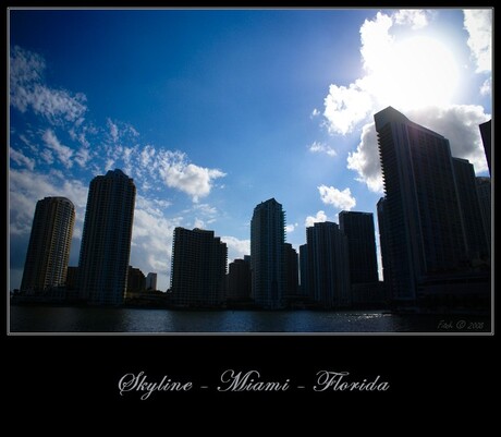 Miami - Skyline harbour