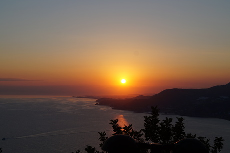 Zonsondergang 