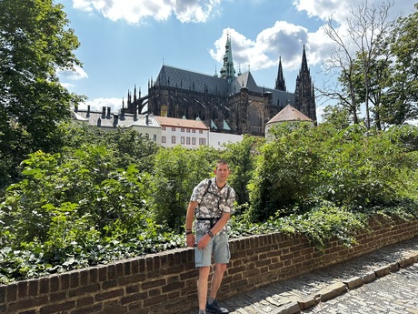 vriend met kathedraal  praag