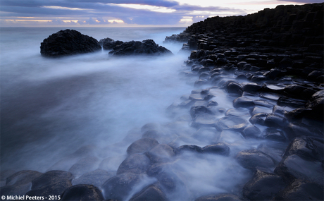 Giant's Causeway late evening