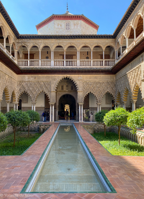 Binnentuin Royal Alcazar