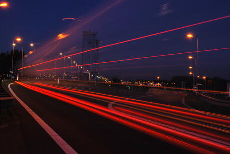 stripes of light