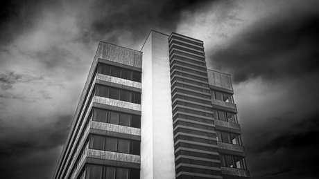 Architectuur in zwart-wit