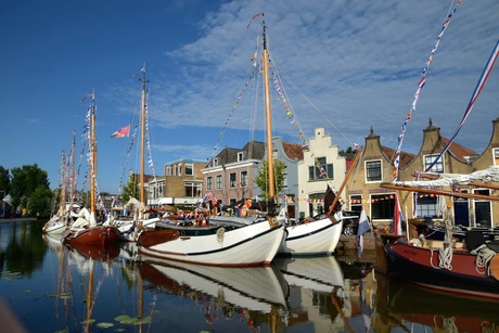 Gouda 750 jaar weerspiegeling 