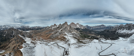 Giau pass Dolomieten Italië