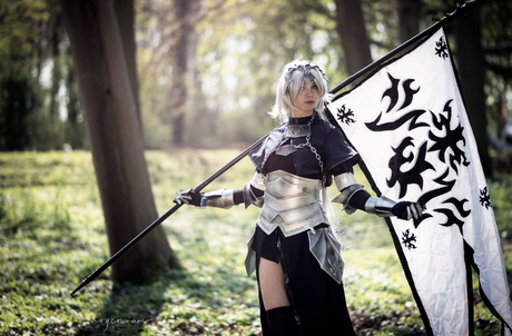 Linda als Jean d'Arc