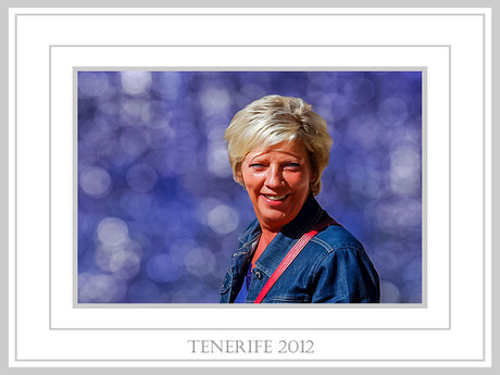 Deze sympathieke dame was onze reisgezel bij een uitstap