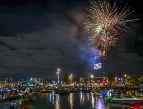 Amsterdam sail - Vuurwerk