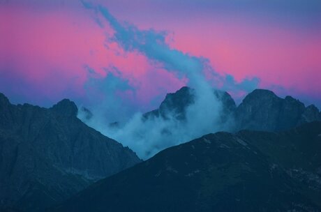 Het laatste beetje licht in de Tatra