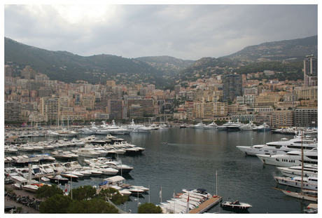 Zicht op Monaco