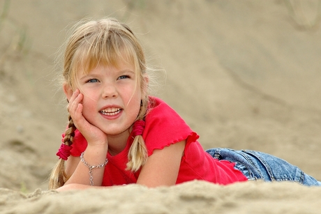 een dagje zand eten