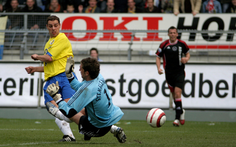 Lurling met de 1-0 tegen ajax