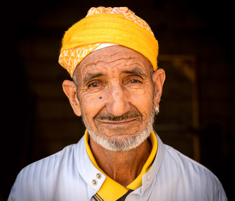Portret in Marokko