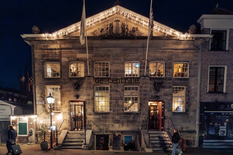 Beautiful Delft in the evening