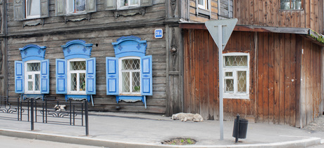 Ramen, deuren en balkonnetjes van Irkutsk - III (2012)