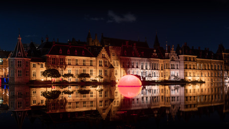 Binnenhof by night