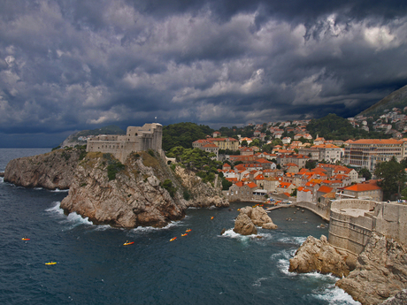 Dubrovnik voor de storm