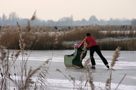 Ouderwets schaatsplezier