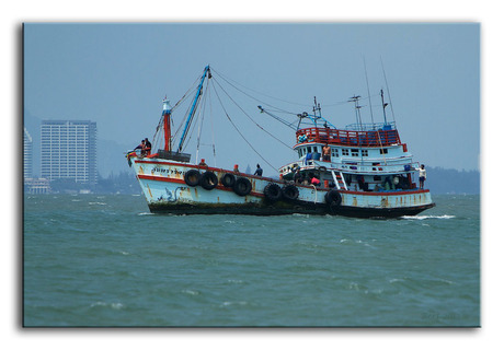 Thaise visserboot