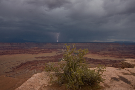 Onweer boven Canyonlands