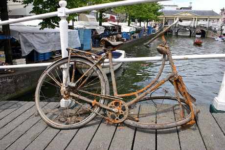 Gestolen fiets komt boven water