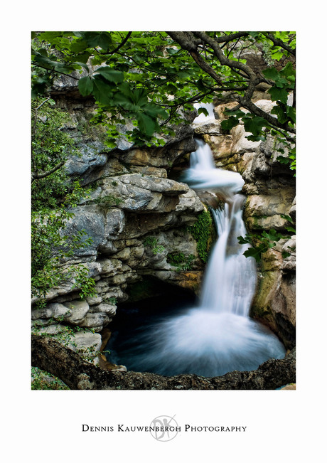 Waterval Pont du Loup, Frankrijk