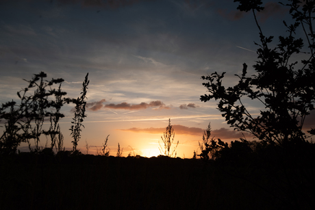 zonsondergang