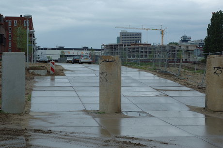 Nieuwbouw bij de nieuwe haven