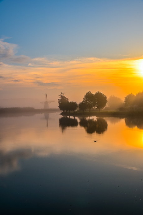 De mist trekt op