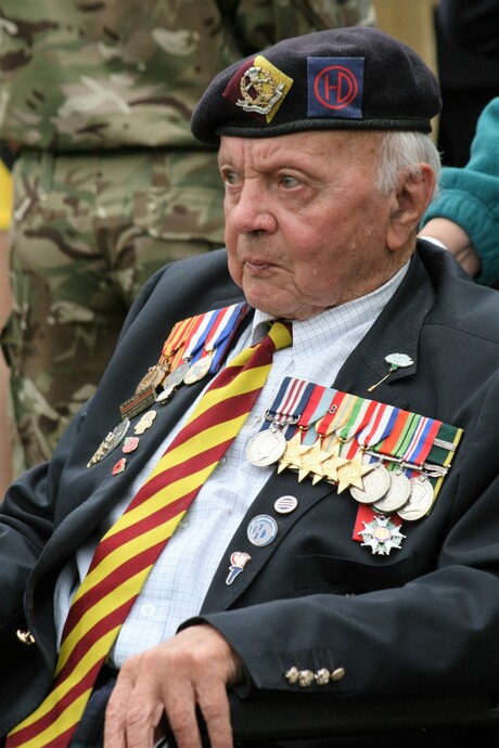 Airborne herdenking van 1945 in Oosterbeek.