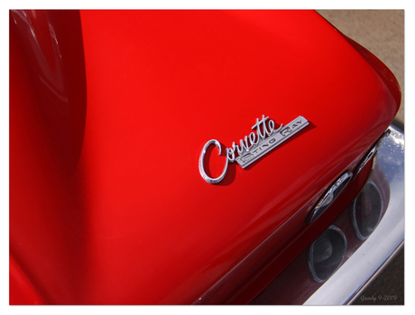 red corvette