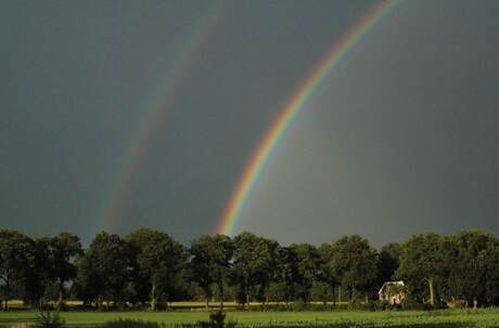 Dubbele regenboog