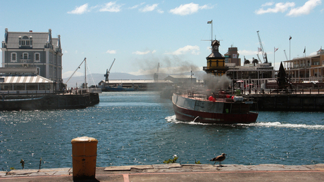 Smoke on the water, Cape Town, SA