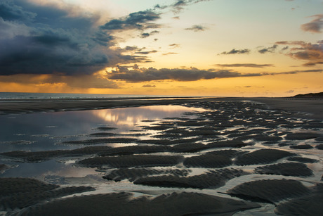 een rustige nazomeravond