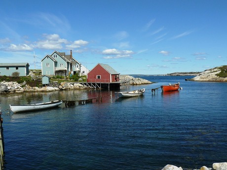 Peggy's Cove harbour (Canada)