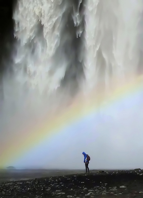 Skogafoss waterval (IJsland)