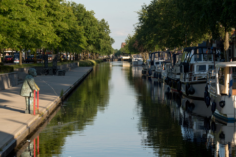 Krinkiespijer aan het kanaal van Stadskanaal