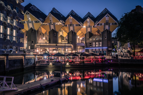 Evening in Rotterdam