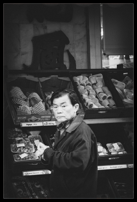 Chinese vegetableman