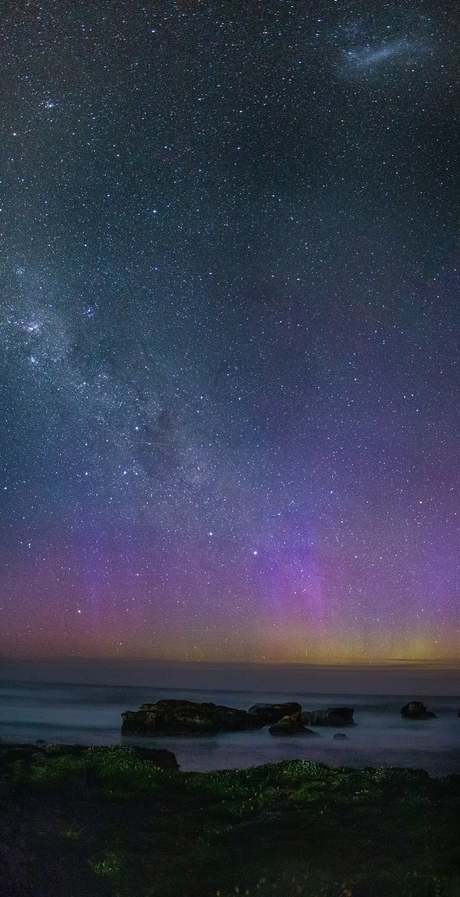 Aurora én de melkweg