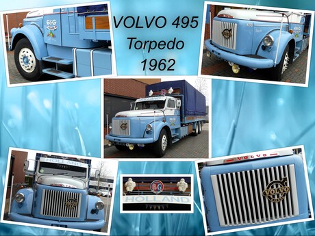 Collage   special  voor Peter  E3  , VOLVO  495 Torpedo  uit 1962   foto s  29 dec 2025  