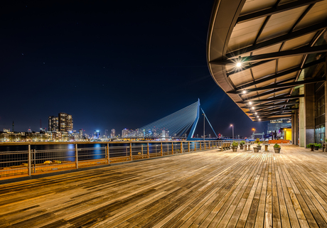 Rotterdam at night