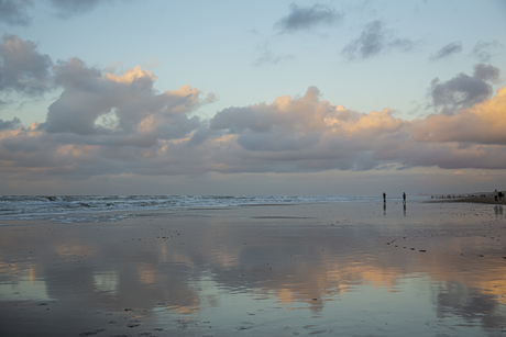de andere kant van de zonsondergang