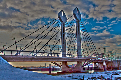 Twistvlietbrug Zwolle HDR