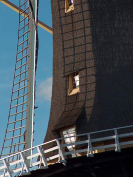 Langs de wind van d molen