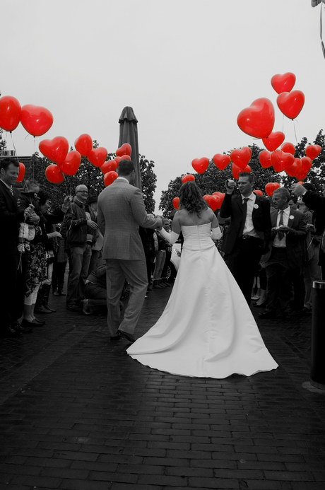 Liefde hangt in de lucht