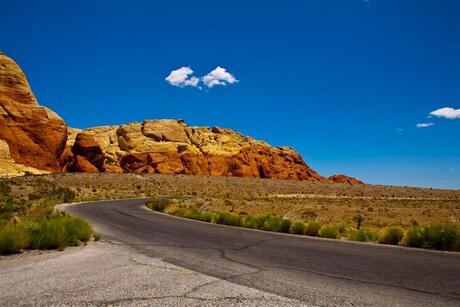 Red rock canyon bij Las Vegas