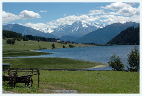 Ortler vanaf Reschensee