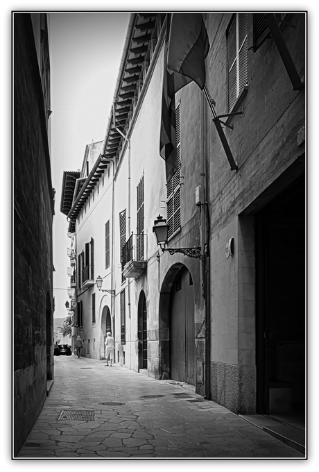 straatjes in Mallorca